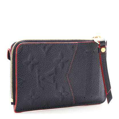 Louis Vuitton Empreinte Recto Verso Card Holder Marine Rouge 3 of 7
