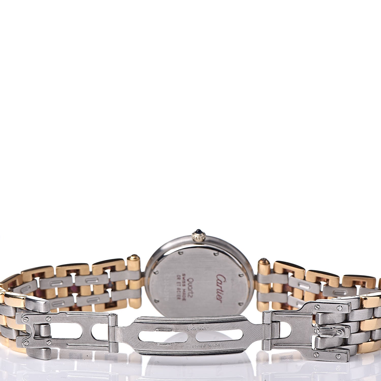 Cartier Stainless Steel 18K Yellow Gold 29mm Panthere Vendome Quartz Watch 5 of 7