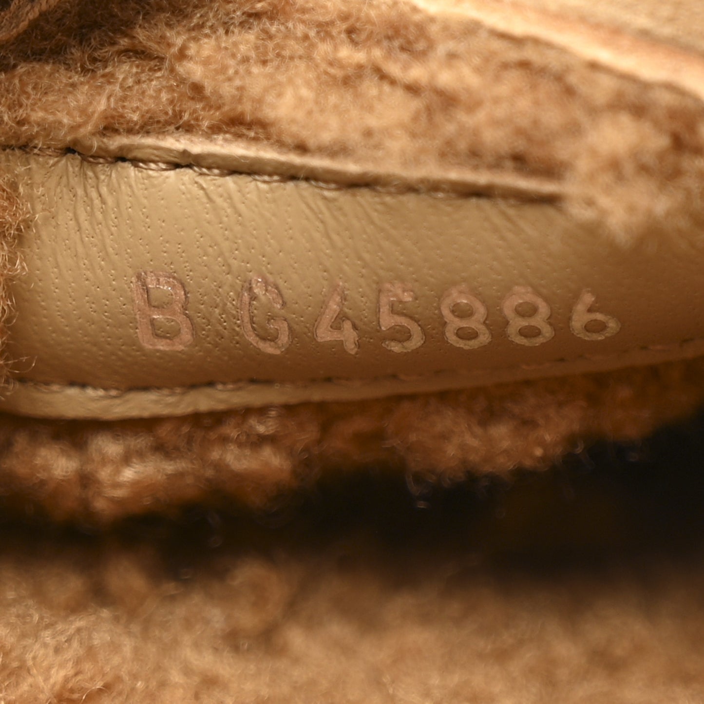Suede Calfskin CC Loafers 38.5 Dark Beige