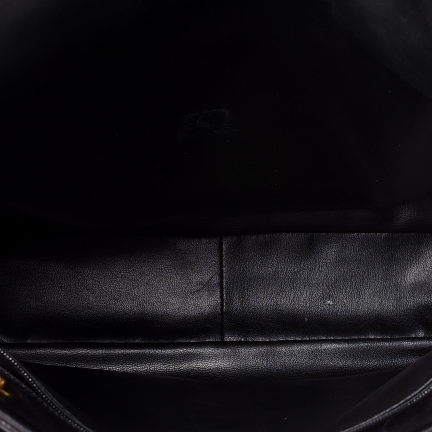 Chanel Lambskin Flap Shoulder Bag Black 5 of 10