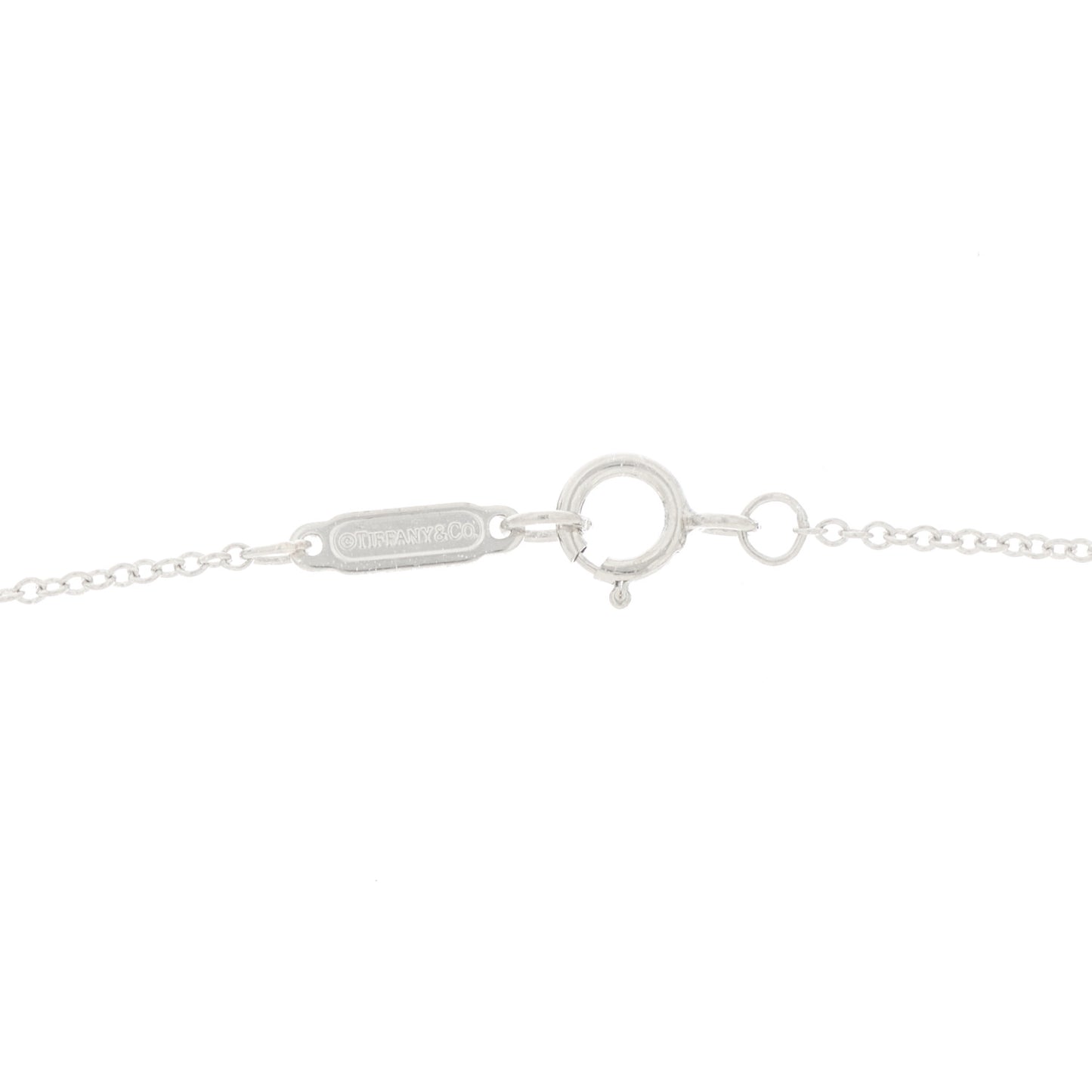 Platinum Diamond Etoile Small Heart Pendant Necklace