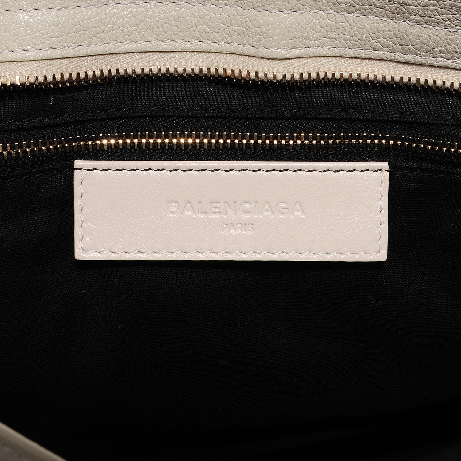 Balenciaga Chevre Gold Metallic Edge Hardware City Cream 13 of 14