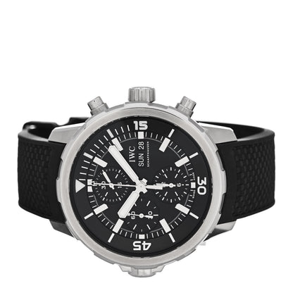 IWC Stainless Steel Rubber 44mm Aquatimer Chronograph Automatic Watch Black IW376803 2 of 5