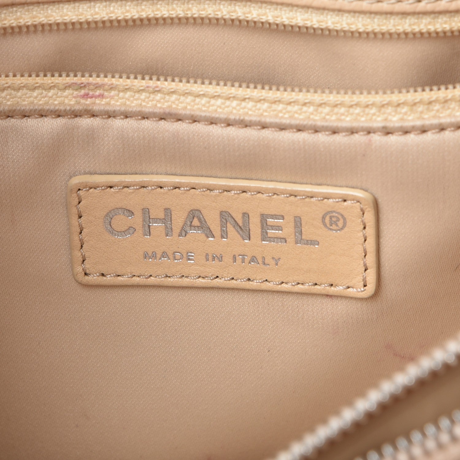 Chanel Caviar Quilted Grand Shopping Tote GST Beige Clair 6 of 18