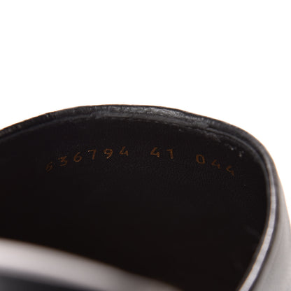Gucci X MLB Lambskin NY Yankees Embroidered Womens GG Slippers 41 Black 8 of 9