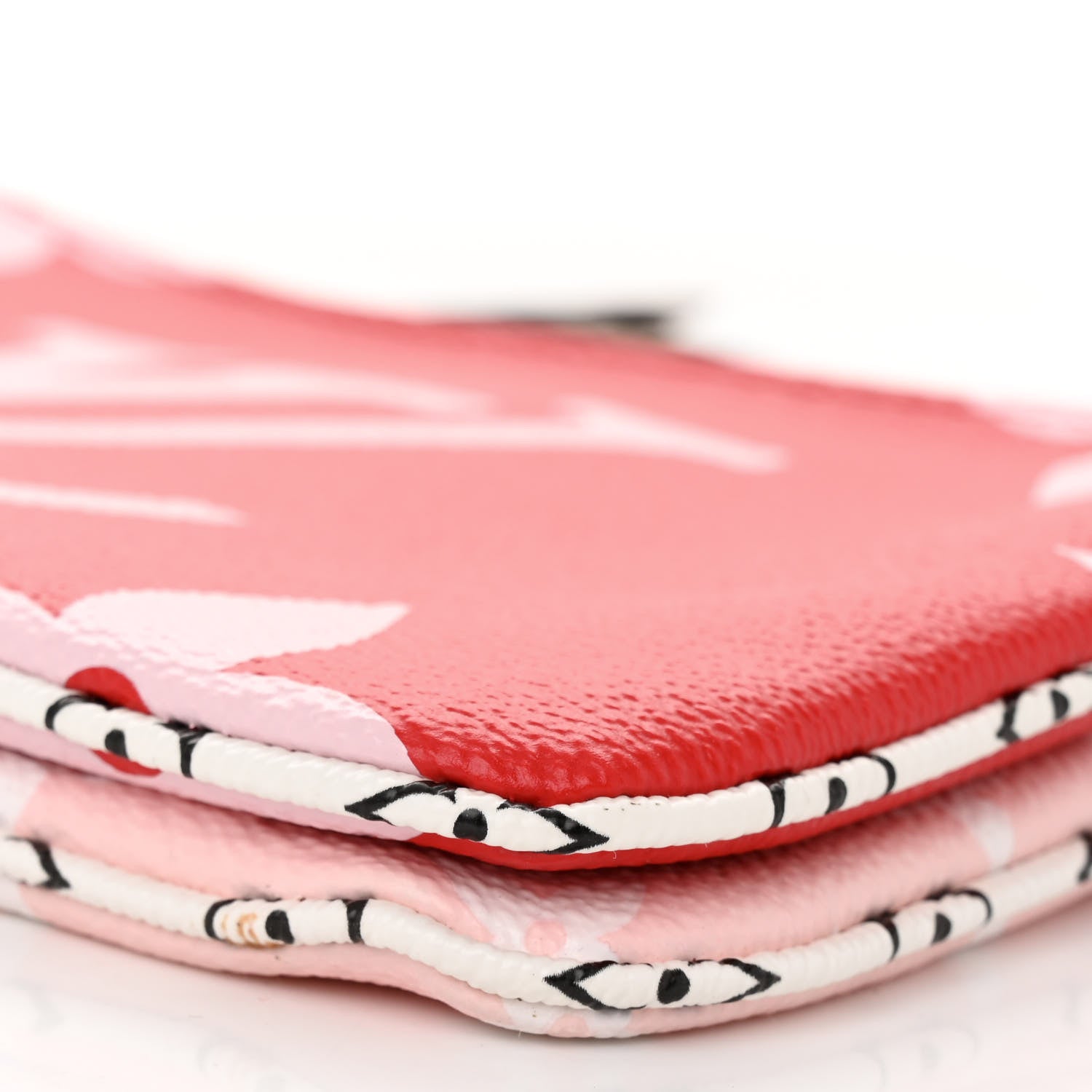 Louis Vuitton Monogram Giant Double Zip Pochette Rouge 10 of 10