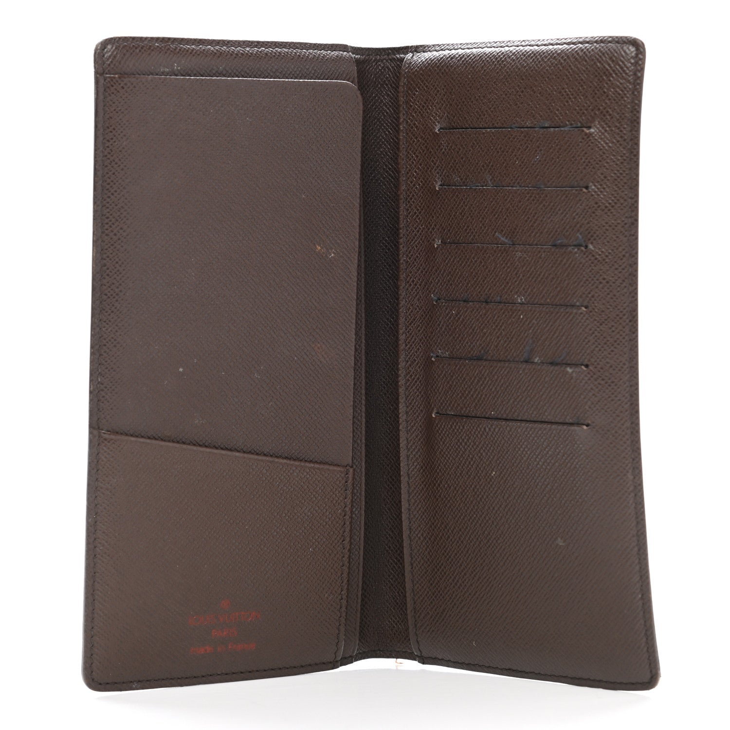 Louis Vuitton Damier Ebene Porte Valeurs Organizer Wallet 5 of 13