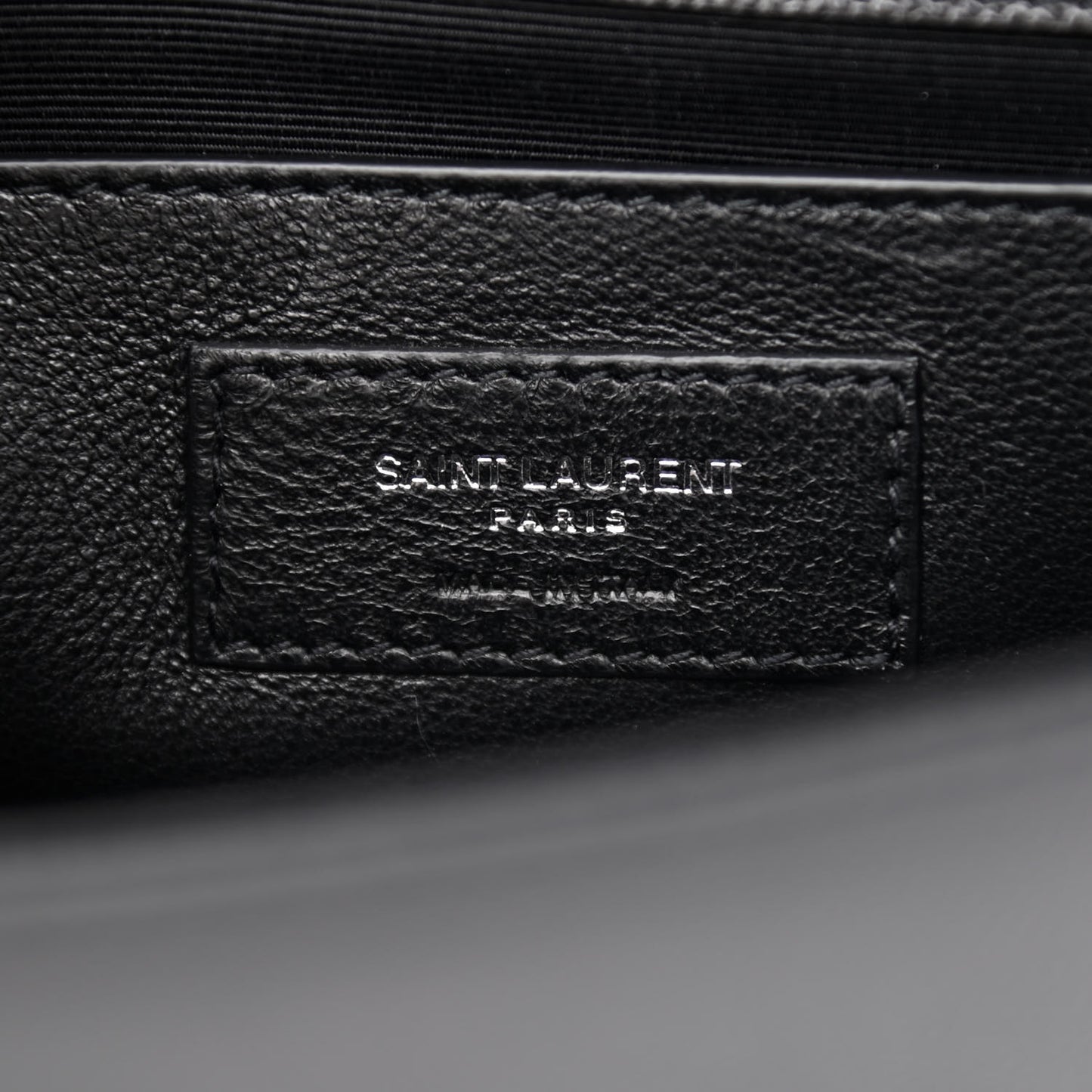 Grain De Poudre Small Monogram Kate Satchel Black