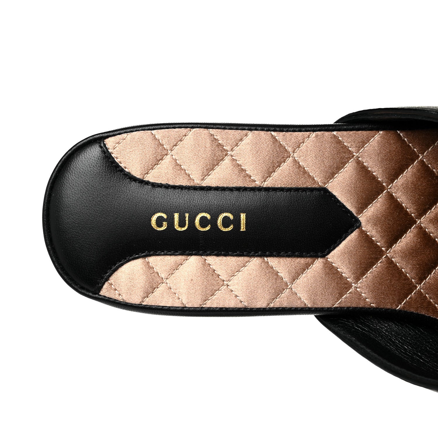 Gucci X MLB Lambskin NY Yankees Embroidered Womens GG Slippers 40 Black 7 of 9