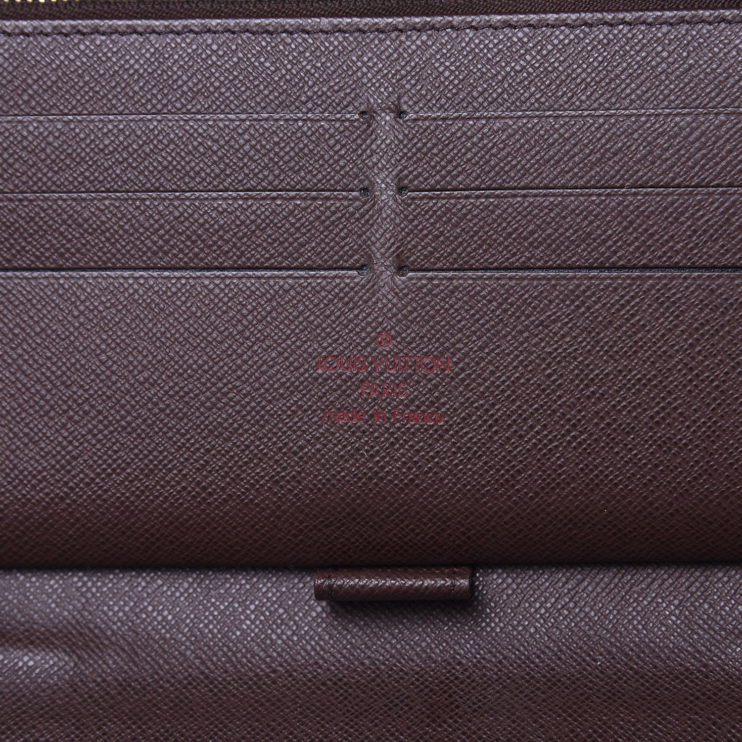 Louis Vuitton Damier Ebene Zippy Organizer Wallet 6 of 13