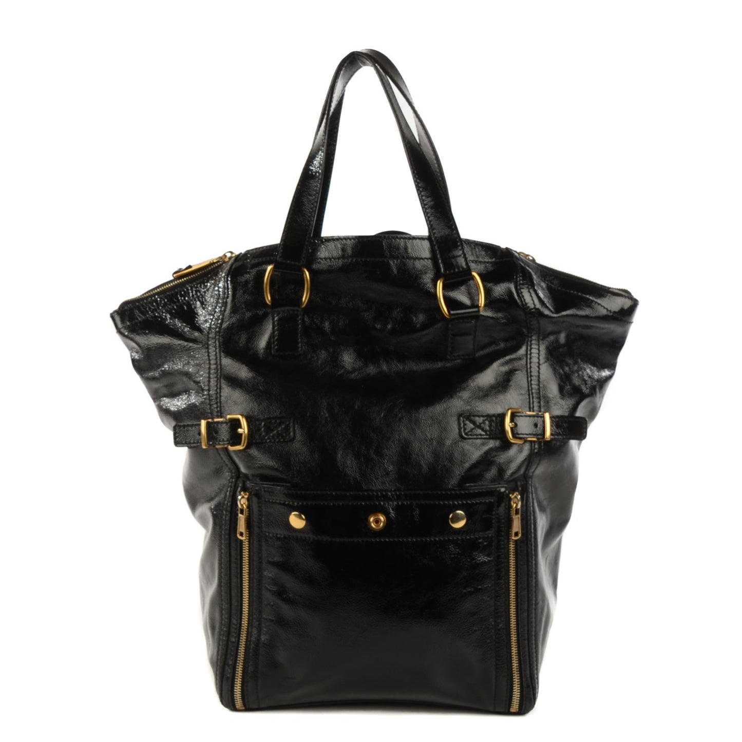 Patent Medium Downtown Black