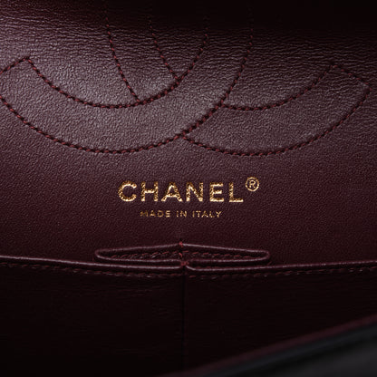 Chanel Aged Calfskin Chevron Quilted 2.55 Reissue 226 Flap Black 8 of 16