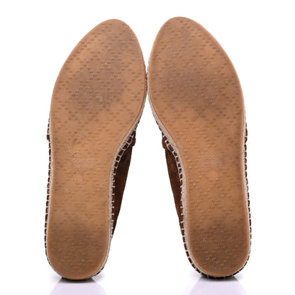 Gucci Suede Microguccissima Espadrilles 37.5 Nut Brown 5 of 16