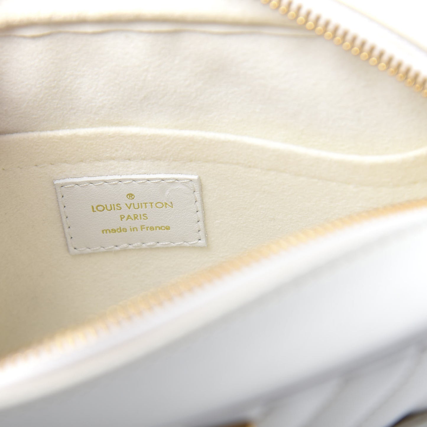 Calfskin New Wave Camera Bag White