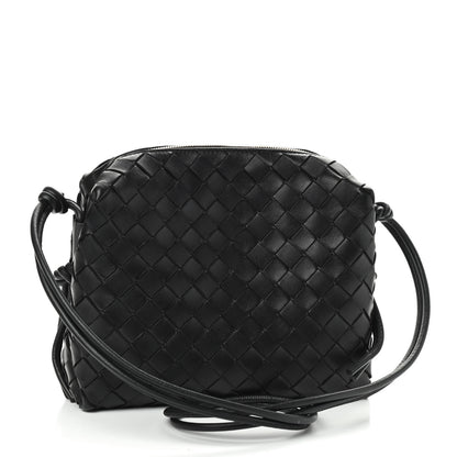 Bottega Veneta Nappa Intrecciato Nodini Mini Crossbody Black 2 of 7