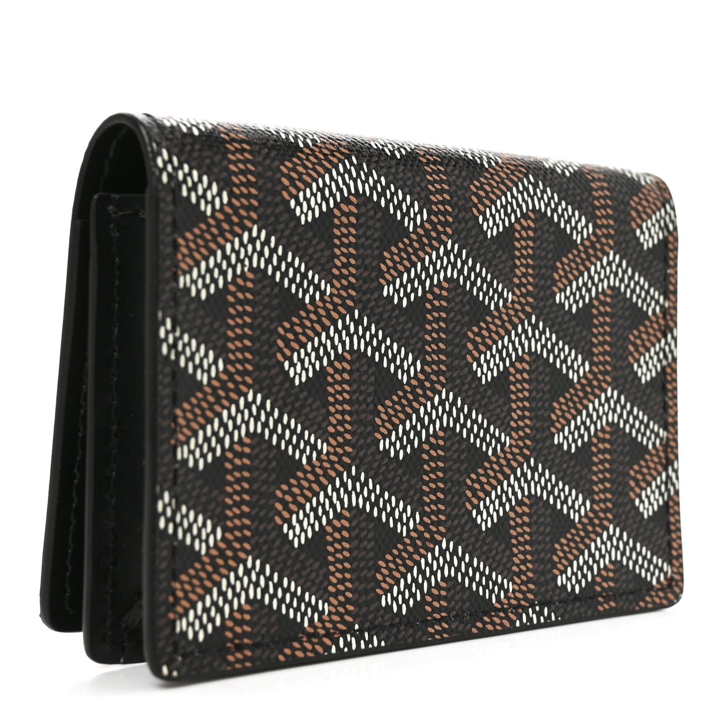 Goyardine Business Card Holder Black