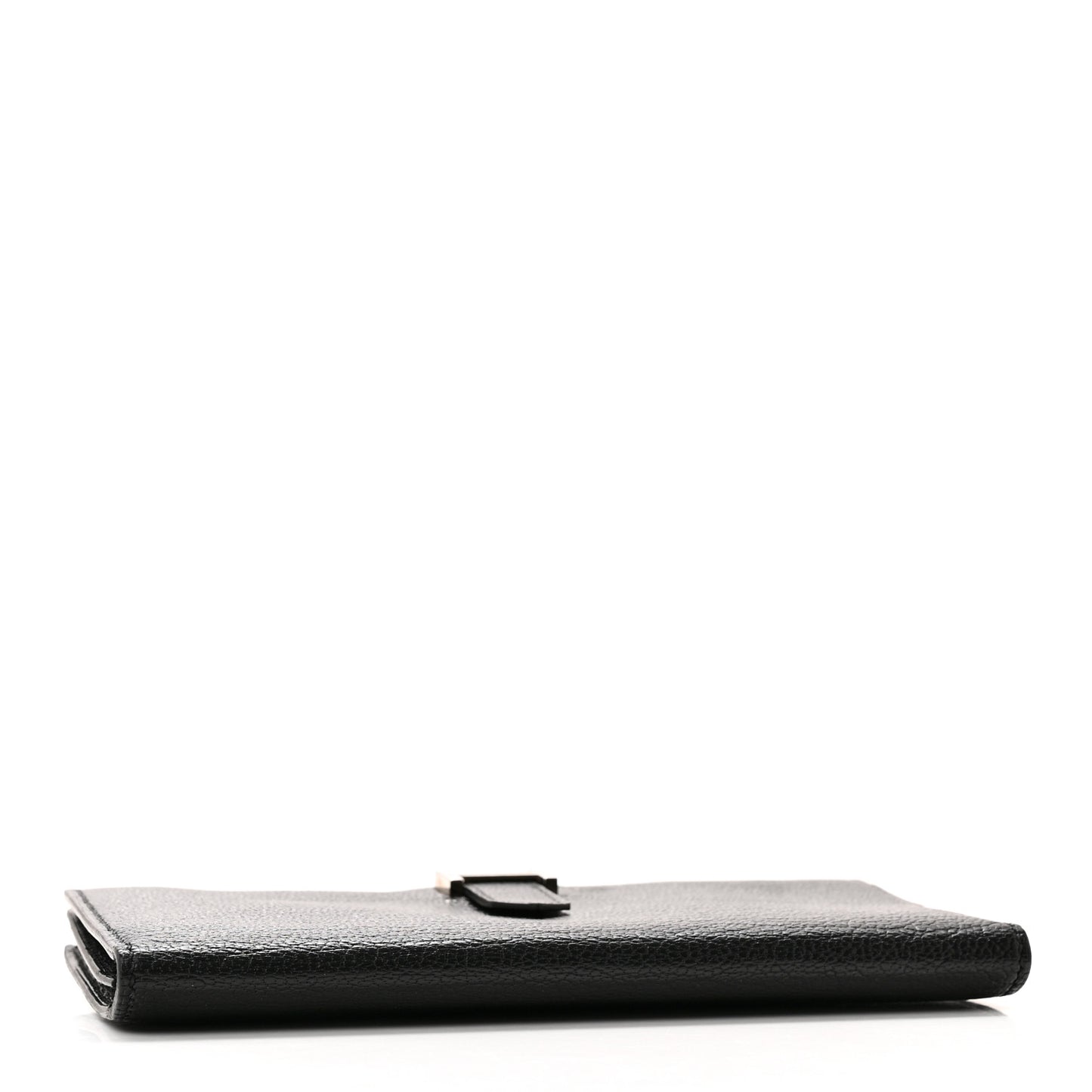 Chevre Mysore Bearn Gusset Wallet Black
