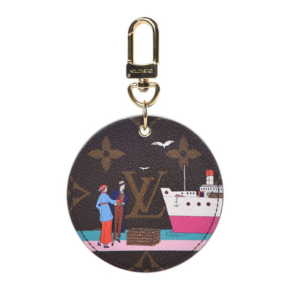 Louis Vuitton Monogram 2016 Christmas Animation Bag Charm Key Ring 1 of 6