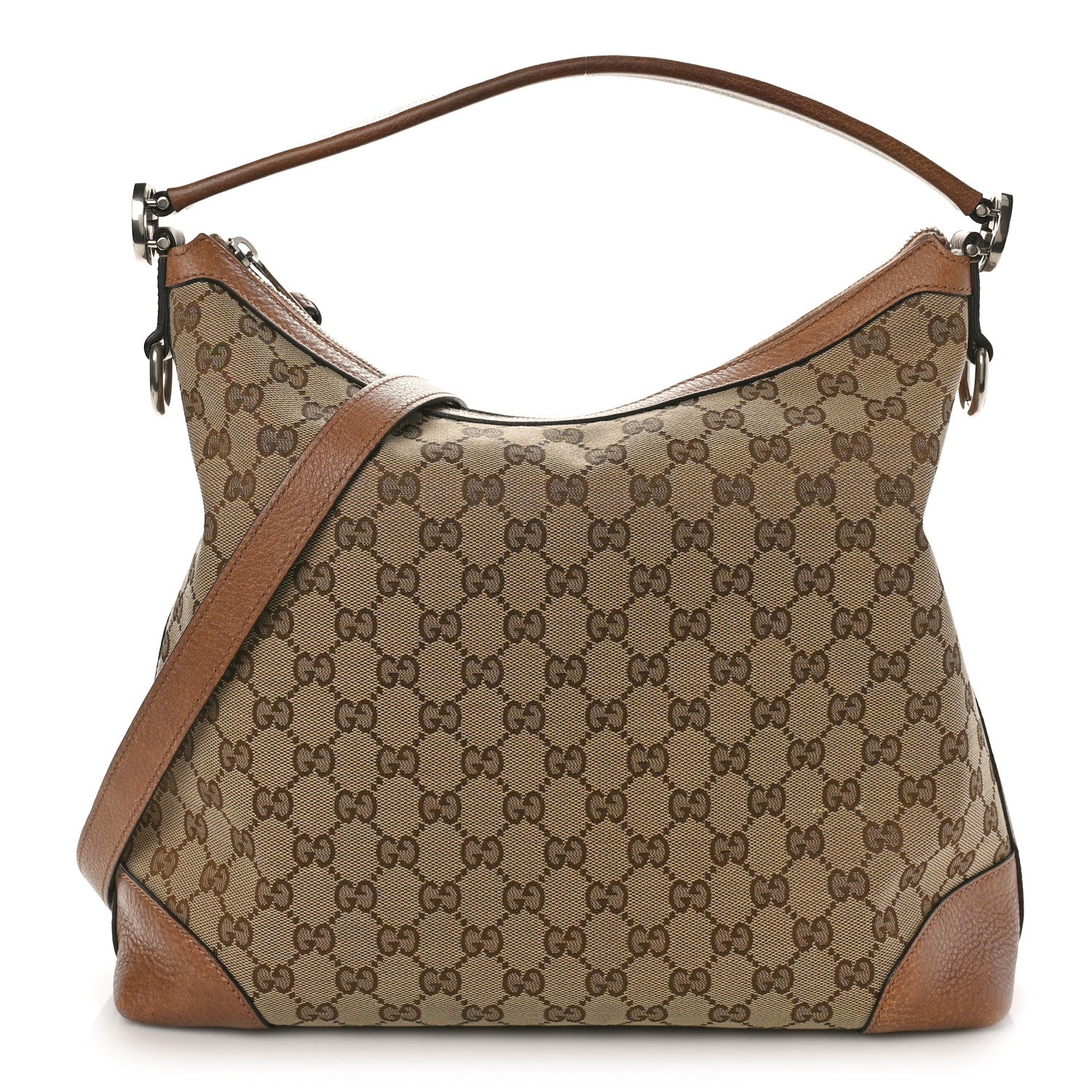 Gucci Monogram Small Miss GG Hobo Light Cuir 1 of 12