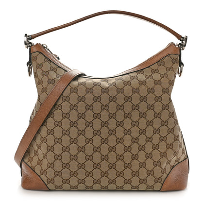 Gucci Monogram Small Miss GG Hobo Light Cuir 1 of 12