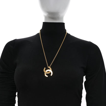 Chanel Metal Large CC Necklace Gold 2 of 5