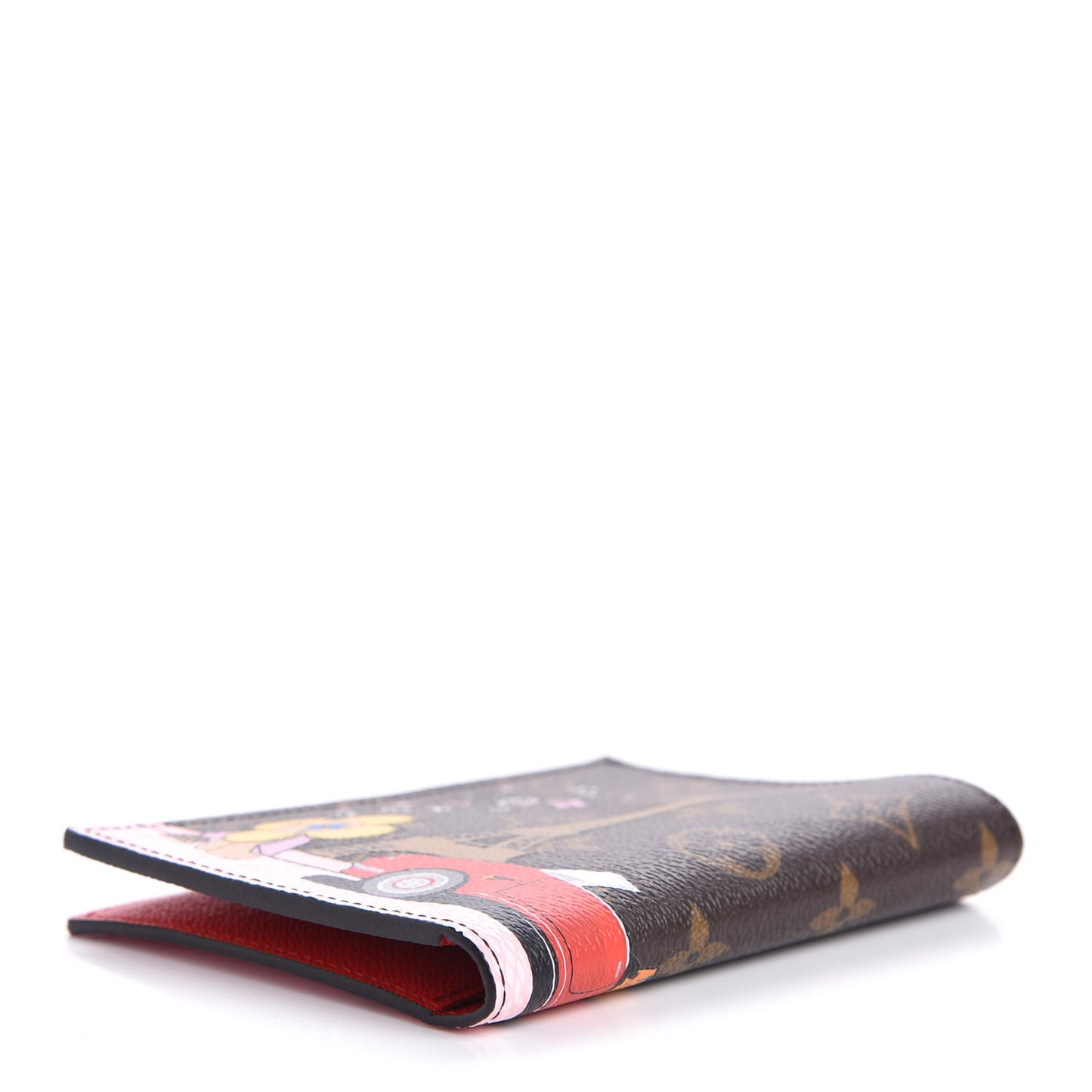 Monogram 2019 Christmas Animation Passport Cover Rouge