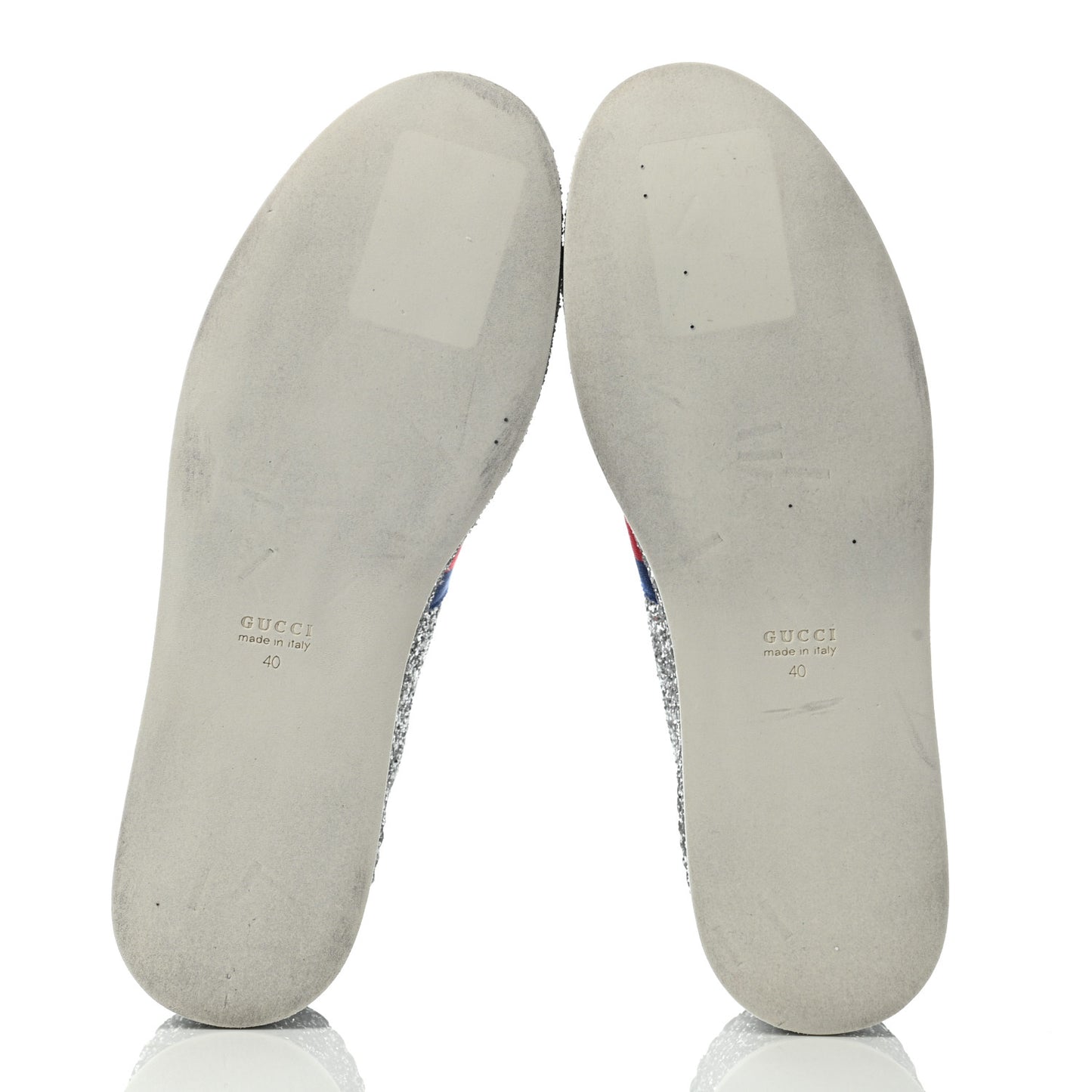 Glitter Peggy Platform Sneakers 40 Argento
