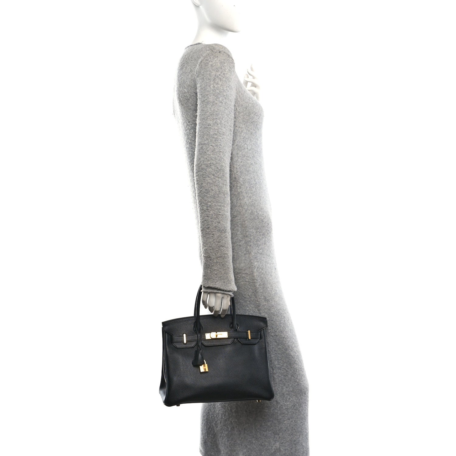 Hermes Taurillon Novillo Birkin 30 Black 3 of 25