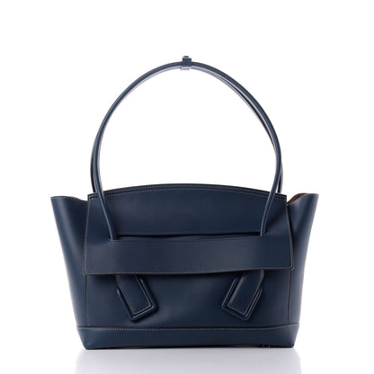 Bottega Veneta French Calfskin Small Arco Deep Blue 1 of 9