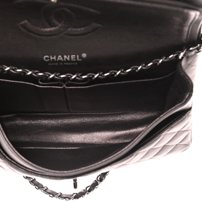 Chanel Lambskin Quilted Medium Double Flap So Black 5 of 13