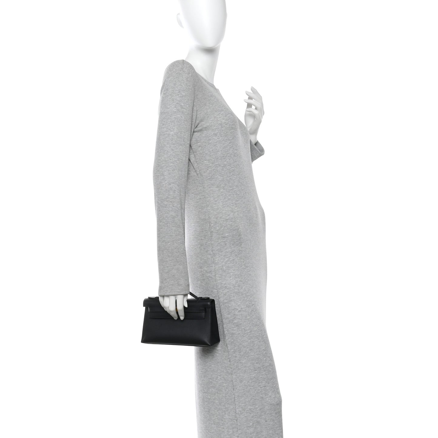 Swift Kelly Pochette Clutch Black