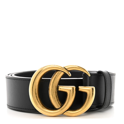 Gucci Calfskin Double G 40mm Belt 100 40 Black 1 of 7