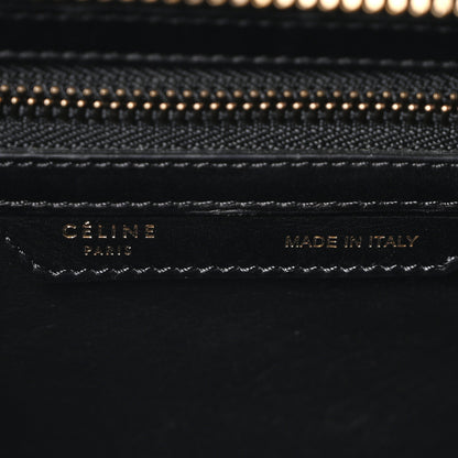Celine Snakeskin Mini Tri-Color Luggage Blue Brown Multicolor 6 of 9