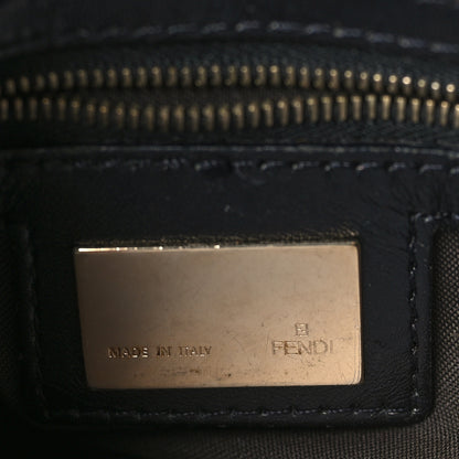 Fendi Zucca Cuoio Lucido Small Chef Hobo Tobacco Moro 6 of 9