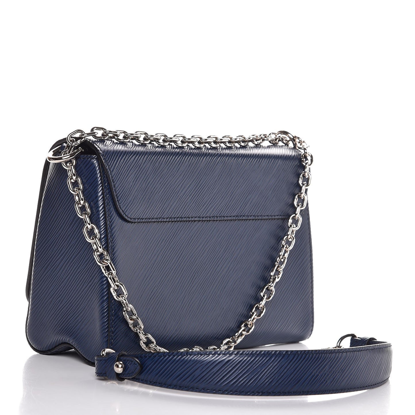 Epi Twist Shoulder Bag MM Indigo