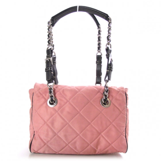 Prada Tessuto Quilted Shopping Tote Rosa 1 of 14
