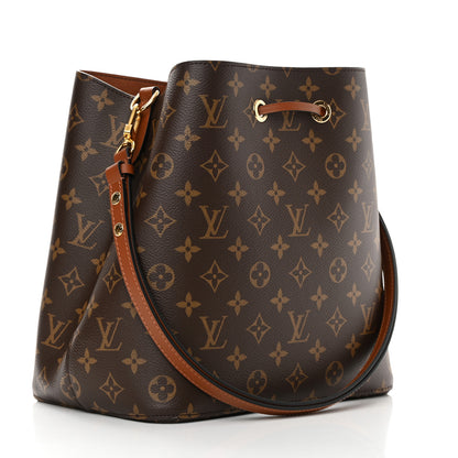 Louis Vuitton Monogram Neonoe MM Caramel 3 of 10