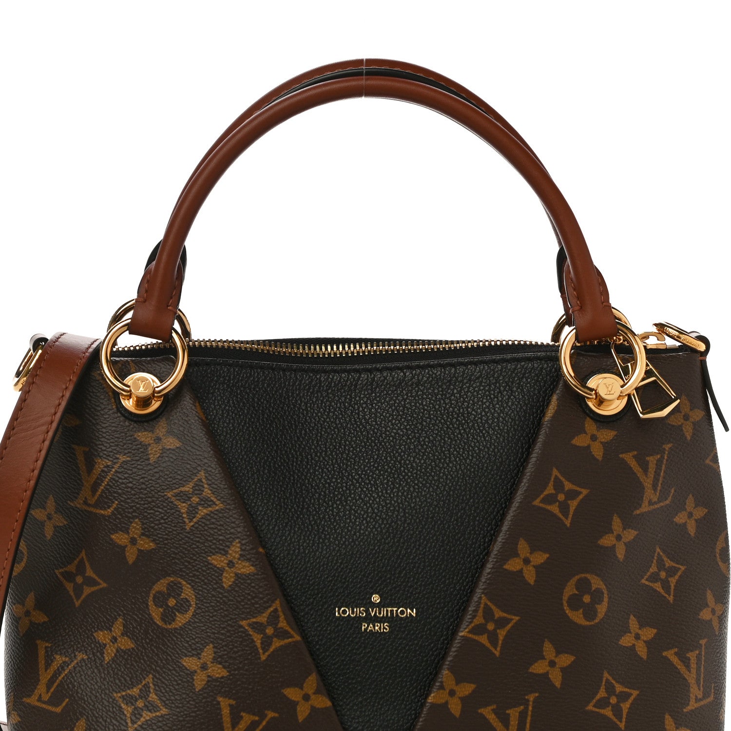 Louis Vuitton Monogram V Tote BB Black 8 of 10
