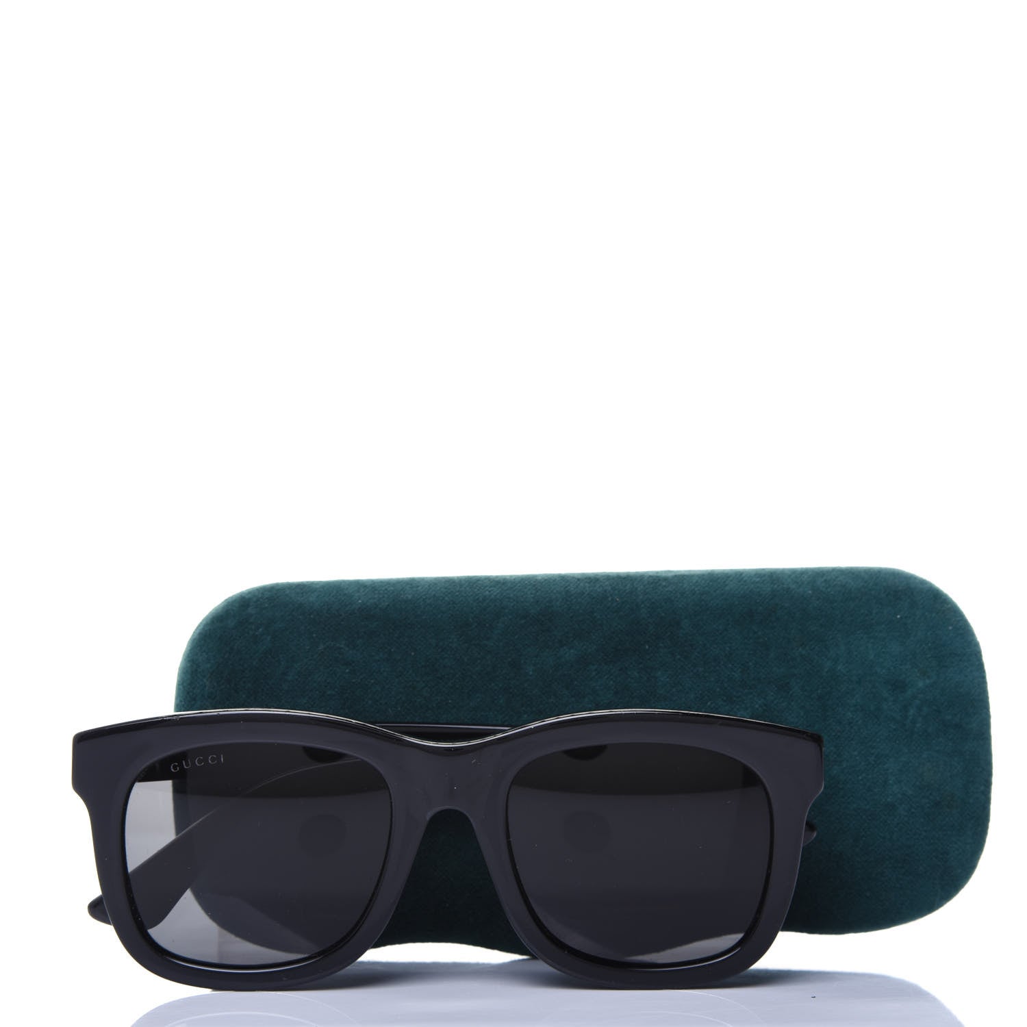Gucci Acetate Square Frame Sunglasses GG0326S Black 7 of 7