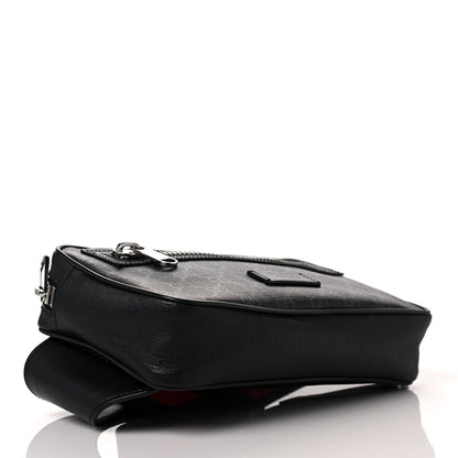Gucci Soft GG Supreme Monogram Web Belt Bag Black Grey 4 of 13