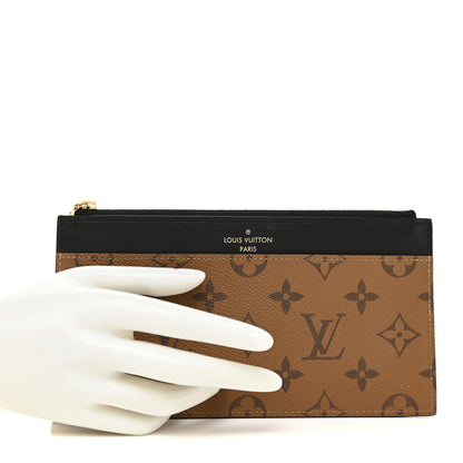 Louis Vuitton Reverse Monogram Slim Purse 2 of 11