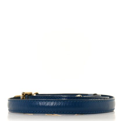 Louis Vuitton Calfskin Speedy Bandouliere Shoulder Strap Blue 2 of 3