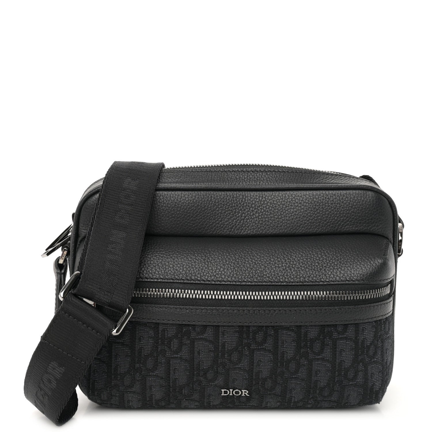 Christian Dior HOMME Oblique 2.0 Rider Zipped Messenger 1 of 10