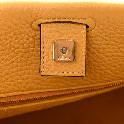 Mulberry Heavy Grain Iris Tote Deep Amber 5 of 8