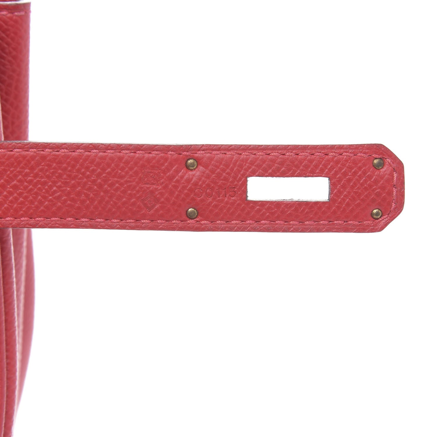 Hermes Epsom Birkin 35 Rouge Casaque 6 of 10