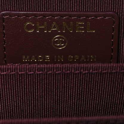 Chanel Caviar Quilted Zip Coin Purse Black 6 of 10
