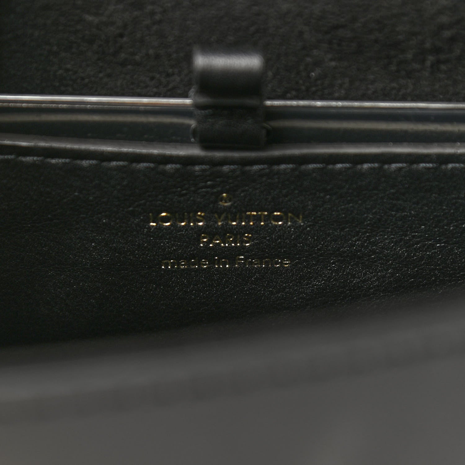 Louis Vuitton Calfskin Since 1854 Embroidered Twist MM Black 6 of 10