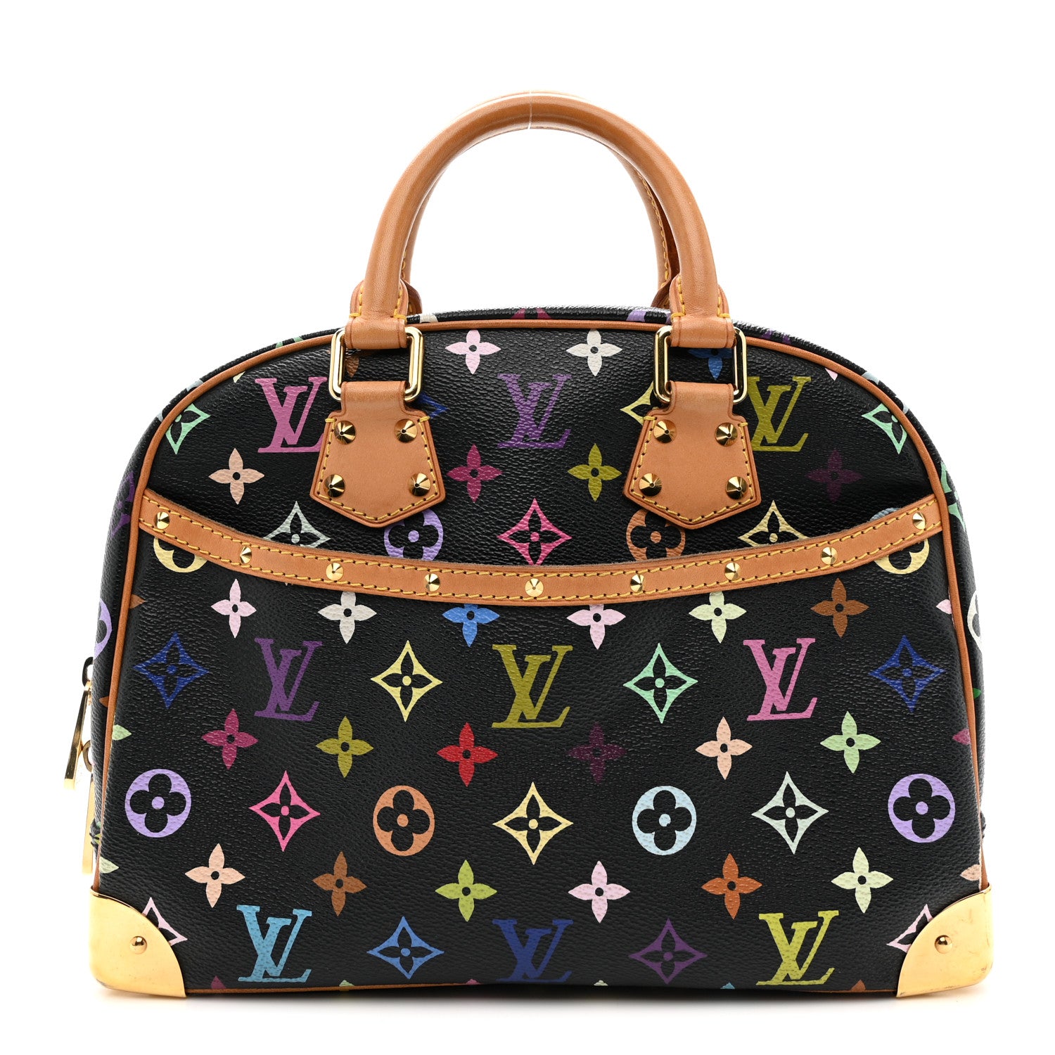 Louis Vuitton Monogram Multicolor Trouville Black 1 of 11