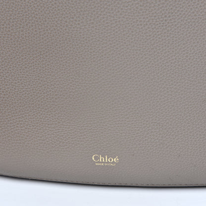 Chloe Smooth Grained Calfskin Medium Aby Tote Motty Grey 10 of 11