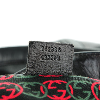 Gucci Calfskin Medium Britt Tote Black 7 of 7